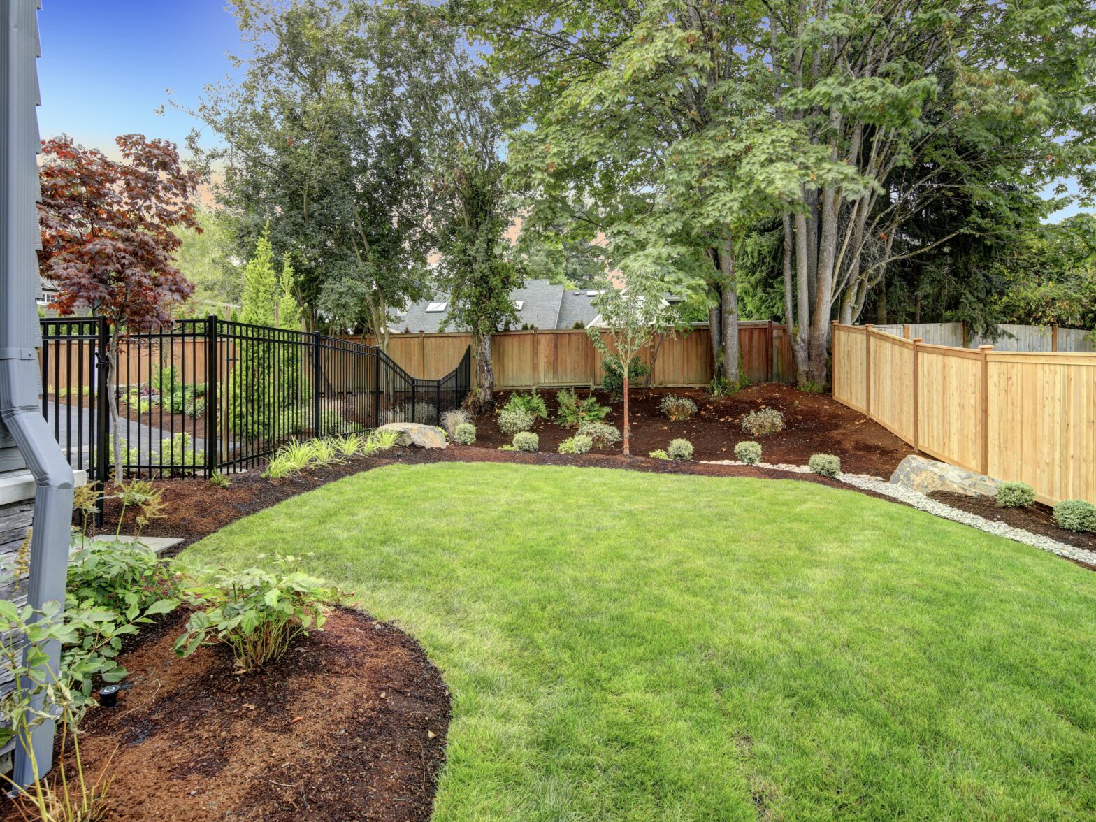 Photo of an Oklahoma residential fence