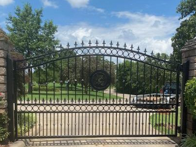 Photo of Ornamental iron fence in Tulsa Oklahoma