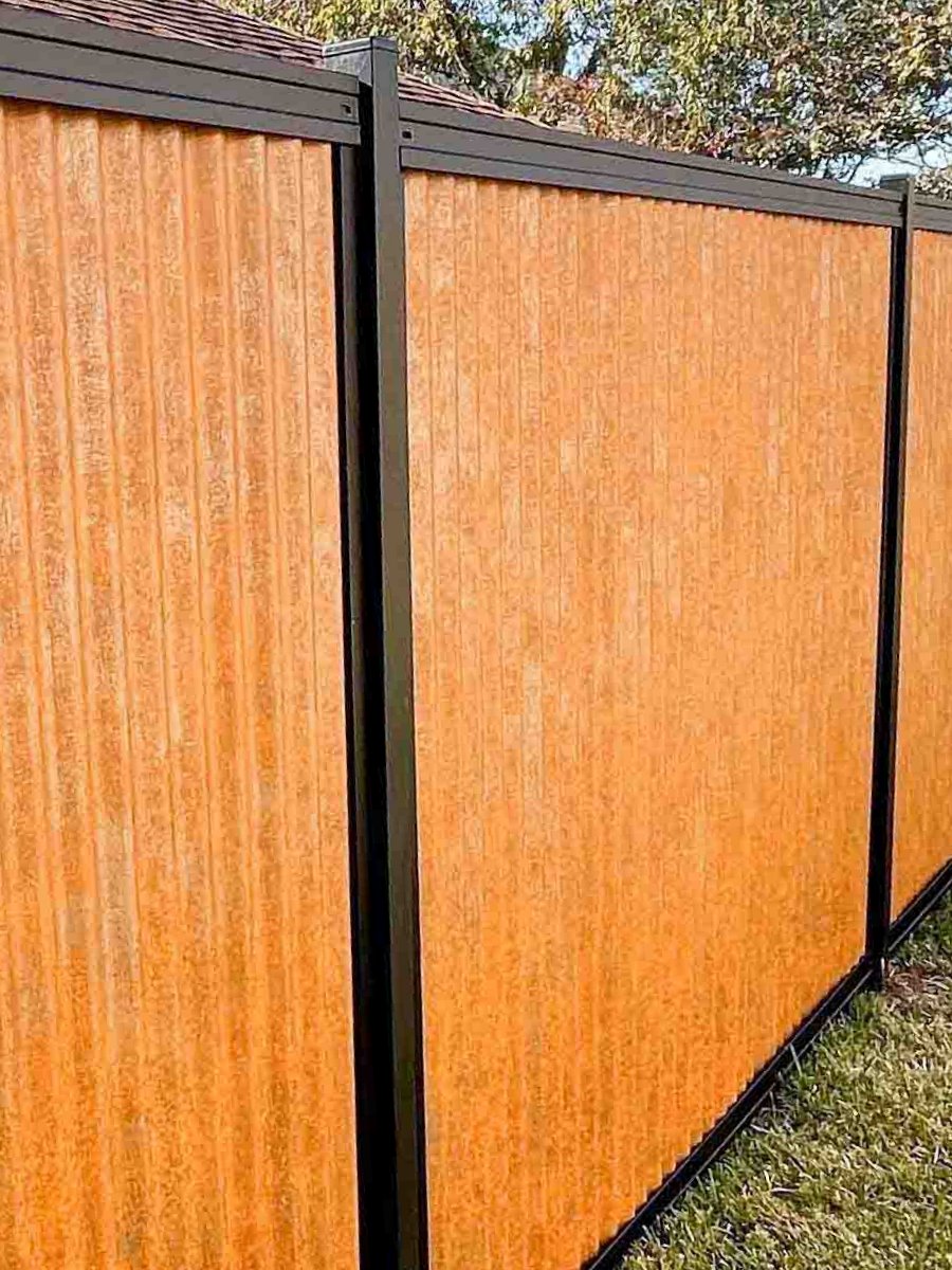 example of a FenceTrac privacy fence in Tulsa Oklahoma